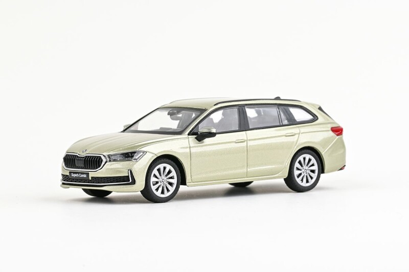 Abrex Škoda Superb IV Combi 1:43 Žlutá Ice Tea Metalíza